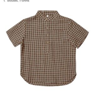 Rylee and Cru Gingham Toddler Shirt
